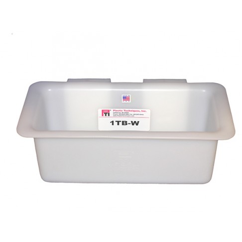 1TB-W Tool Tray, 19 x 8 x 8", Outside Mount, White