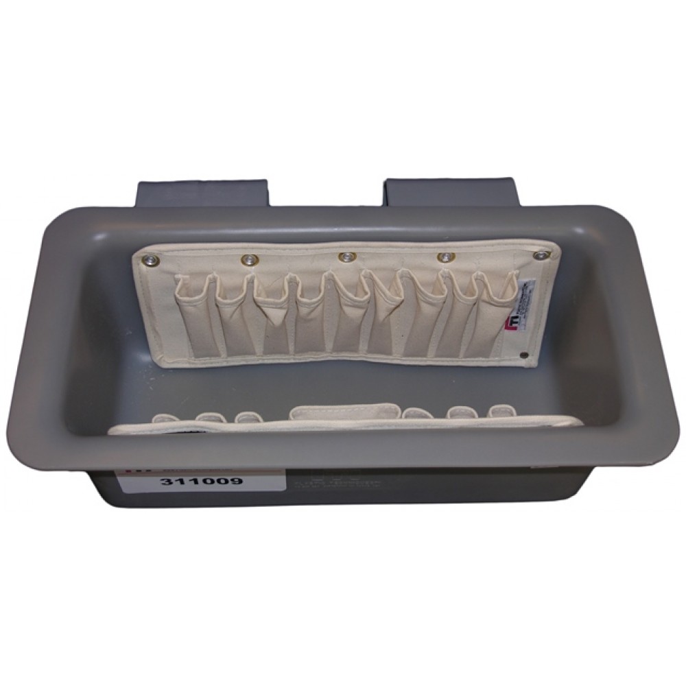 Tool Tray Copolymer, 19 x 8 x 8 7 and 9 Pocket