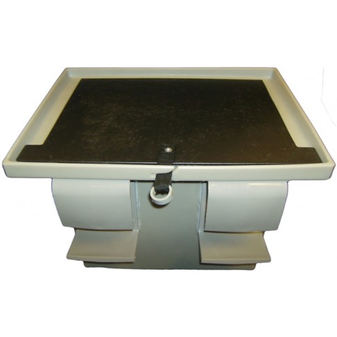 Tool Tray, Copolymer, 15 x 10 x 13 with Slide and Drop Lid