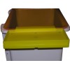 318030 Fusion Splicer Tray, 20"x9 5/8" x 1", Yellow