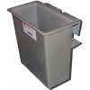 5DTB Tool Tray, 15 x 7 x 17", Outside Mount, Gray