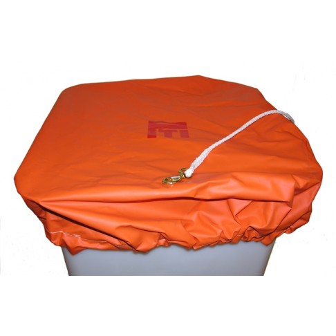 FITALL-NFIO Soft Cover without Foam, Vinyl, 24 x 24", Orange 
