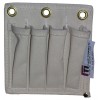 TP-4 Tool Tray Tool Pouch, Canvas, 4 Pockets